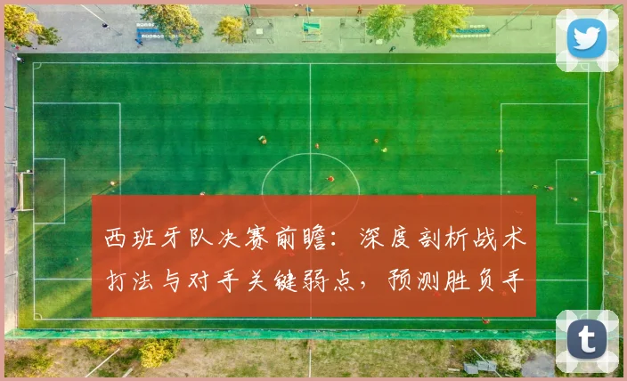 西班牙队决赛前瞻:深度剖析战术打法与对手关键弱点,预测胜负手